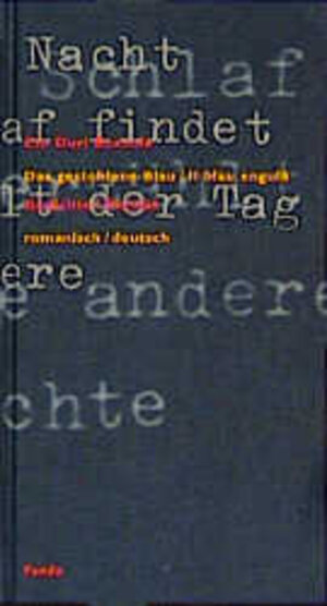 Buchcover Das gestohlene Blau /Il blau engulà | Clo D Bezzola | EAN 9783858423313 | ISBN 3-85842-331-9 | ISBN 978-3-85842-331-3