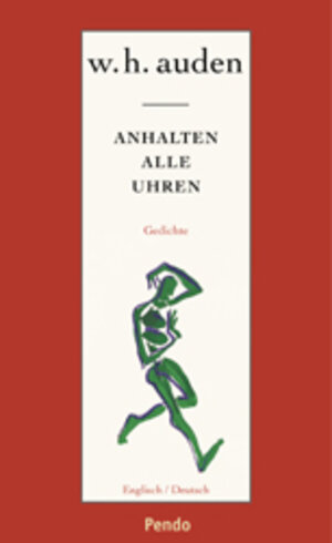 Buchcover Anhalten alle Uhren | W H Auden | EAN 9783858424266 | ISBN 3-85842-426-9 | ISBN 978-3-85842-426-6