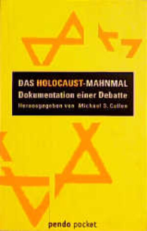 pendo pocket, Bd.19, Das Holocaust-Mahnmal. Dokumentation einer Debatte.