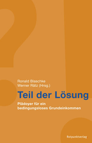 Buchcover Teil der Lösung | Ronald Blaschke | EAN 9783858695642 | ISBN 3-85869-564-5 | ISBN 978-3-85869-564-2