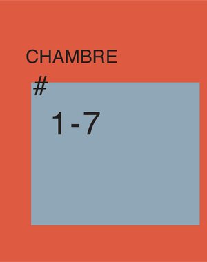 Buchcover Chambre #1-7  | EAN 9783860191613 | ISBN 3-86019-161-6 | ISBN 978-3-86019-161-3