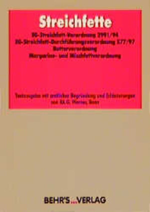 Buchcover Streichfette | Gernot Werner | EAN 9783860224915 | ISBN 3-86022-491-3 | ISBN 978-3-86022-491-5
