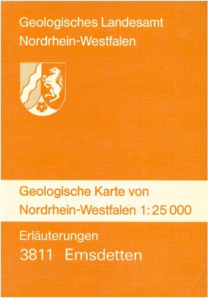 Buchcover Geologische Karten von Nordrhein-Westfalen 1:25000 / Emsdetten | Arend Thiermann | EAN 9783860290217 | ISBN 3-86029-021-5 | ISBN 978-3-86029-021-7