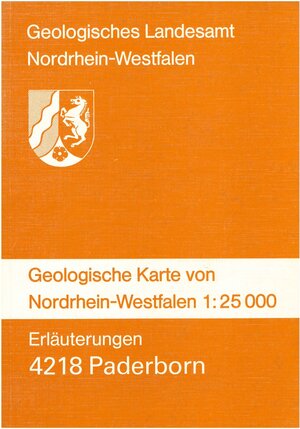 Buchcover Geologische Karten von Nordrhein-Westfalen 1:25000 / Paderborn | Klaus Skupin | EAN 9783860290958 | ISBN 3-86029-095-9 | ISBN 978-3-86029-095-8