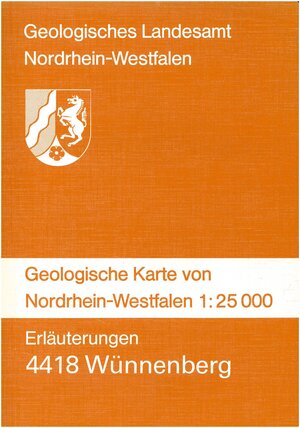 Buchcover Geologische Karten von Nordrhein-Westfalen 1:25000 / Wünnenberg | Klaus Skupin | EAN 9783860291368 | ISBN 3-86029-136-X | ISBN 978-3-86029-136-8