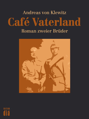 Buchcover Café Vaterland | Andreas von Klewitz | EAN 9783860345238 | ISBN 3-86034-523-0 | ISBN 978-3-86034-523-8