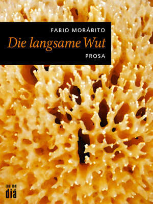 Buchcover Die langsame Wut | Fabio Morábito | EAN 9783860346457 | ISBN 3-86034-645-8 | ISBN 978-3-86034-645-7