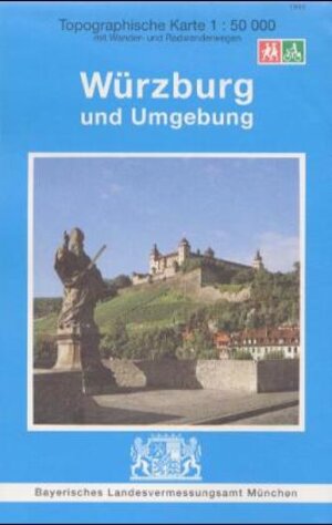 Topographische Sonderkarten Bayern. Sonderblattschnitte auf der Grundlage der amtlichen topographischen Karten, meist grössere Kartenformate mit ... Bayern, Bl.13, Würzburg und Umgebung: UK L 13