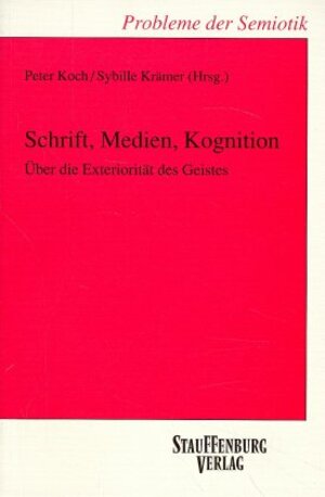 Buchcover Schrift, Medien, Kognition  | EAN 9783860570951 | ISBN 3-86057-095-1 | ISBN 978-3-86057-095-1