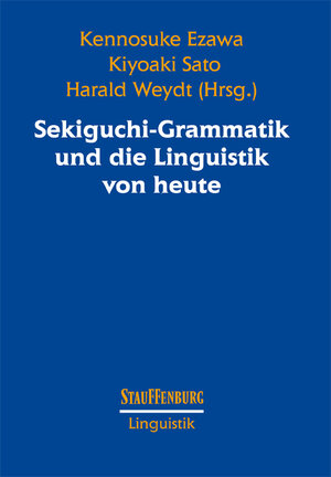 Buchcover Sekiguchi-Grammatik und die Linguistik von heute  | EAN 9783860571880 | ISBN 3-86057-188-5 | ISBN 978-3-86057-188-0