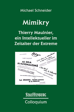 Buchcover Mimikry | Michael Schneider | EAN 9783860574997 | ISBN 3-86057-499-X | ISBN 978-3-86057-499-7