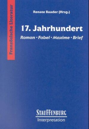 Buchcover 17. Jahrhundert | Renate Baader | EAN 9783860579039 | ISBN 3-86057-903-7 | ISBN 978-3-86057-903-9