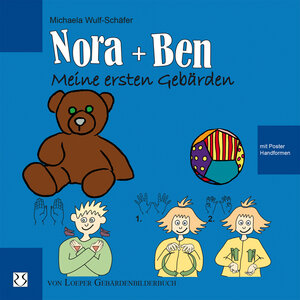 Buchcover Nora und Ben: Meine ersten Gebärden | Michaela Wulf-Schäfer | EAN 9783860592700 | ISBN 3-86059-270-X | ISBN 978-3-86059-270-0