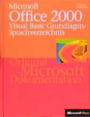 Microsoft Office 2000. Visual Basic Grundlagen- Sprachverzeichnis