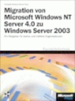 Migration von Windows NT Server 4.0 auf  Windows Server 2003