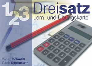 Buchcover Lern- und Übungskartei Dreisatz | Hans J Schmidt | EAN 9783860724248 | ISBN 3-86072-424-X | ISBN 978-3-86072-424-8