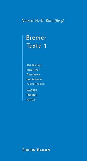 Buchcover Bremer Texte 1  | EAN 9783861081869 | ISBN 3-86108-186-5 | ISBN 978-3-86108-186-9