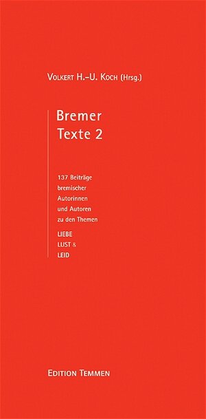 Buchcover Bremer Texte 2  | EAN 9783861081920 | ISBN 3-86108-192-X | ISBN 978-3-86108-192-0