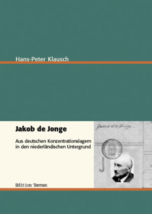 Buchcover Jakob de Jonge | Hans P Klausch | EAN 9783861083665 | ISBN 3-86108-366-3 | ISBN 978-3-86108-366-5
