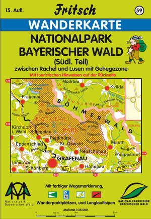 Buchcover Nationalpark Bayerischer Wald (Südl. Teil)  | EAN 9783861160595 | ISBN 3-86116-059-5 | ISBN 978-3-86116-059-5