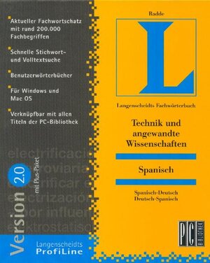 Langenscheidt Fachwörterbuch PC-Bibliothek 2.0 Technik und angewandte Wissenschaften Spanisch: Spanisch-Deutsch/Deutsch-Spanisch (Langenscheidt e-Fachwörterbücher)