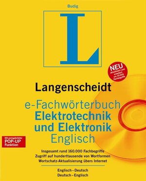 Buchcover Langenscheidt e-Fachwörterbuch 5.0 Elektrotechnik und Elektronik Englisch  | EAN 9783861172239 | ISBN 3-86117-223-2 | ISBN 978-3-86117-223-9
