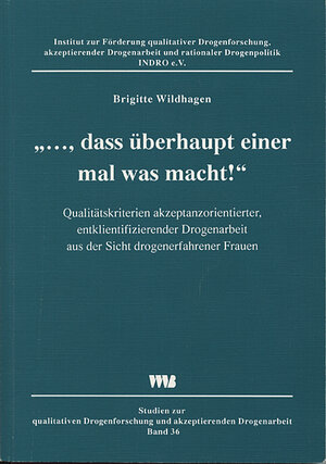 Buchcover ..., dass überhaupt einer mal was macht! | Brigitte Wildhagen | EAN 9783861352464 | ISBN 3-86135-246-X | ISBN 978-3-86135-246-4