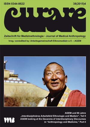 Buchcover Curare. Zeitschrift für Medizinethnologie / Journal of Medical Anthropology / AGEM und 60 Jahre "InterdisziplinäresArbeitseld Ethnologie und Medizin", Teil II / AGEM looking at Six Decennia of Interdisciplinary Discourses in "Anthropology and Medicine," Part II  | EAN 9783861358046 | ISBN 3-86135-804-2 | ISBN 978-3-86135-804-6