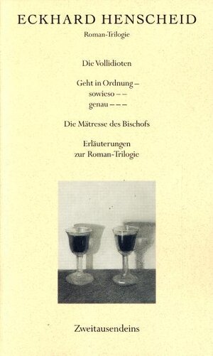 Buchcover Trilogie des laufenden Schwachsinns | Eckhard Henscheid | EAN 9783861508502 | ISBN 3-86150-850-8 | ISBN 978-3-86150-850-2