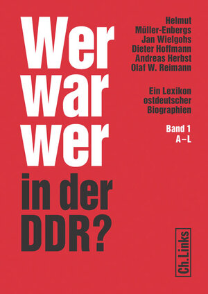 Buchcover Wer war wer in der DDR?  | EAN 9783861533641 | ISBN 3-86153-364-2 | ISBN 978-3-86153-364-1