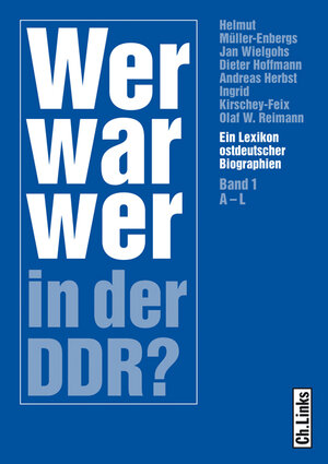 Buchcover Wer war wer in der DDR? | EAN 9783861535614 | ISBN 3-86153-561-0 | ISBN 978-3-86153-561-4