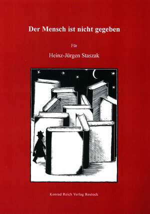 Buchcover Der Mensch ist nicht gegeben  | EAN 9783861671428 | ISBN 3-86167-142-5 | ISBN 978-3-86167-142-8