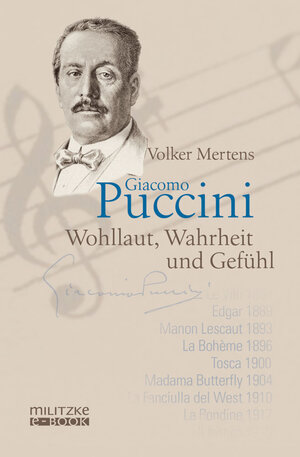 Buchcover Giacomo Puccini | Volker Mertens | EAN 9783861897965 | ISBN 3-86189-796-2 | ISBN 978-3-86189-796-5
