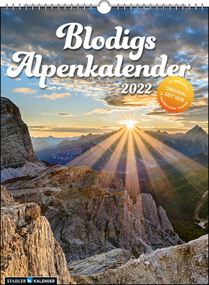 Buchcover Blodigs Alpenkalender 2022 | Andrea Strauß | EAN 9783861921202 | ISBN 3-86192-120-0 | ISBN 978-3-86192-120-2