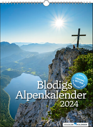 Buchcover Blodigs Alpenkalender 2024 | Andrea Strauß | EAN 9783861923206 | ISBN 3-86192-320-3 | ISBN 978-3-86192-320-6