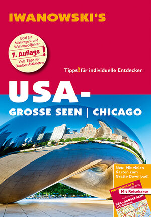 Buchcover USA-Große Seen / Chicago - Reiseführer von Iwanowski | Dirk Kruse-Etzbach | EAN 9783861971566 | ISBN 3-86197-156-9 | ISBN 978-3-86197-156-6