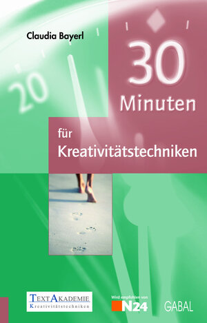 Buchcover 30 Minuten für Kreativitätstechniken | Claudia Bayerl | EAN 9783862001903 | ISBN 3-86200-190-3 | ISBN 978-3-86200-190-3