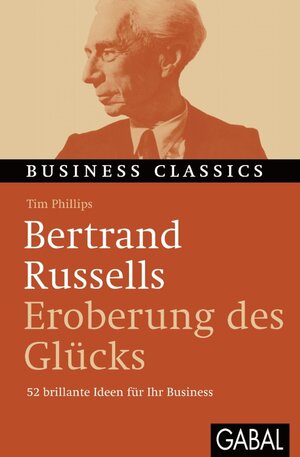 Buchcover Bertrand Russells "Eroberung des Glücks" | Tim Phillips | EAN 9783862005932 | ISBN 3-86200-593-3 | ISBN 978-3-86200-593-2