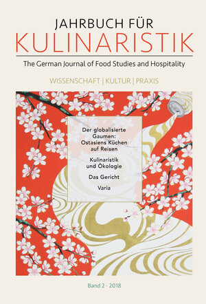 Buchcover Jahrbuch für Kulinaristik, Bd. 2 (2018)  | EAN 9783862059713 | ISBN 3-86205-971-5 | ISBN 978-3-86205-971-3