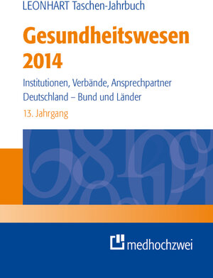 Buchcover Leonhart Taschen-Jahrbuch Gesundheitswesen 2014  | EAN 9783862161393 | ISBN 3-86216-139-0 | ISBN 978-3-86216-139-3