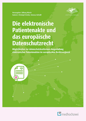 Buchcover Die elektronische Patientenakte und das europäische Datenschutzrecht | Christoph Krönke | EAN 9783862168514 | ISBN 3-86216-851-4 | ISBN 978-3-86216-851-4