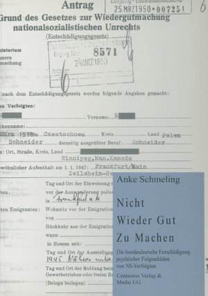 Buchcover Nicht - Wieder Gut - Zu machen | Anke Schmeling | EAN 9783862264391 | ISBN 3-86226-439-4 | ISBN 978-3-86226-439-1