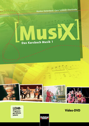 Buchcover MusiX 1 (Ausgabe ab 2011) Video-Aufnahmen | Markus Detterbeck | EAN 9783862271184 | ISBN 3-86227-118-8 | ISBN 978-3-86227-118-4