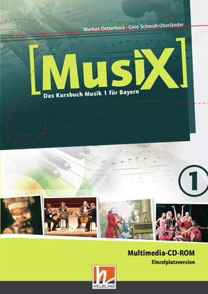 Buchcover MusiX 1 BY (Ausgabe ab 2017) Präsentationssoftware Einzellizenz | Markus Detterbeck | EAN 9783862272648 | ISBN 3-86227-264-8 | ISBN 978-3-86227-264-8