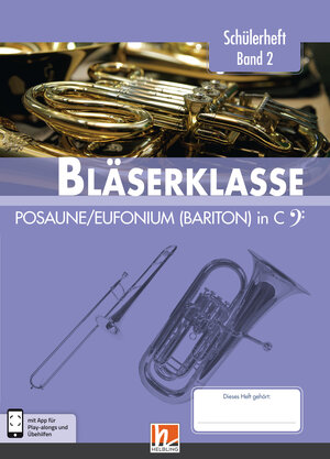 Buchcover Leitfaden Bläserklasse. Schülerheft Band 2 - Posaune / Eufonium (Bariton) | Bernhard Sommer | EAN 9783862273041 | ISBN 3-86227-304-0 | ISBN 978-3-86227-304-1