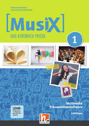 Buchcover MusiX 1 (Ausgabe ab 2019) Präsentationssoftware Schullizenz | Markus Detterbeck | EAN 9783862274062 | ISBN 3-86227-406-3 | ISBN 978-3-86227-406-2
