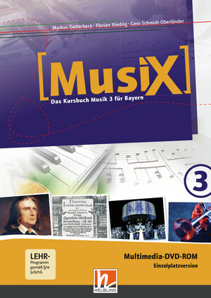 Buchcover MusiX 3 BY (Ausgabe ab 2017) Präsentationssoftware Einzellizenz | Markus Detterbeck | EAN 9783862274611 | ISBN 3-86227-461-6 | ISBN 978-3-86227-461-1