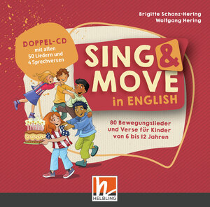 Buchcover Sing & Move in English. Doppel-CD | Brigitte Schanz-Hering | EAN 9783862275144 | ISBN 3-86227-514-0 | ISBN 978-3-86227-514-4