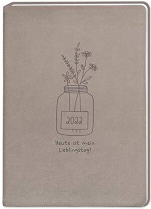 Buchcover Terminplaner Lederlook A6 "Taupe" 2022  | EAN 9783862298280 | ISBN 3-86229-828-0 | ISBN 978-3-86229-828-0