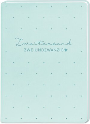 Buchcover Terminplaner Lederlook A5 "Mint" 2022  | EAN 9783862298327 | ISBN 3-86229-832-9 | ISBN 978-3-86229-832-7